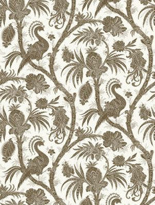 Scalamandre Wallpaper Balinese Peacock Java