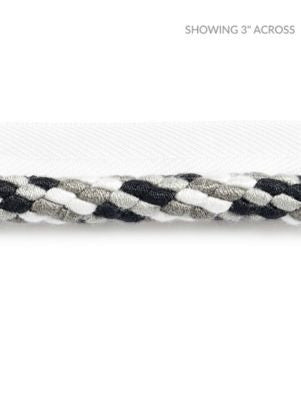 <p>Obi Cord Newsprint SCC3170008 by Scalamandre Trim</p><p><strong>Required Minimum Quantity Purchase: Fabrics by the yard 1 YARD MINIMUM </p><p>Book: PACIFICA</p><p>Content: 51% COTTON 40% FIBRANNE 9% POLYESTER</p><p>Origin: CHINA</p><p>Performance: MEDIUM DUTY</p><p>Repeat: Horizontal: 1.5" and Vertical: 0"</p><p>Width: 0.5</p>