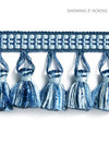 Plaza Tassel Fringe Blue Jay SCFT15050008 by Scalamandre Designer Trim