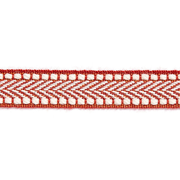 Watermill Gimp/Coral Sc 0008T3286 by Scalamandre
 Trim HAMPTONS TRIMMINGS 98% ACRYLIC 2% POLYESTER CHINA LIGHT DUTY Horizontal: and Vertical: 0.625" - Fabric Carolina -