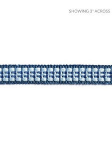 Scalamandre Trim Helena Braid Blue Jay