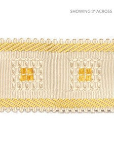 Scalamandre Trim Sienese Braid Cream & Gold