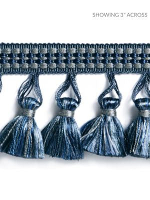 <p>Plaza Tassel Fringe Marina SCFT15050009 by Scalamandre Trim</p><p><strong>Required Minimum Quantity Purchase: Fabrics by the yard 1 YARD MINIMUM </p><p>Book: NOVANTA PASSEMENTERIE</p><p>Content: 54% FIBRANNE 46% RAYON</p><p>Origin: CHINA</p><p>Performance: LIGHT DUTY</p><p>Repeat: Horizontal: 0" and Vertical: 0"</p><p>Width: 2.25</p>
