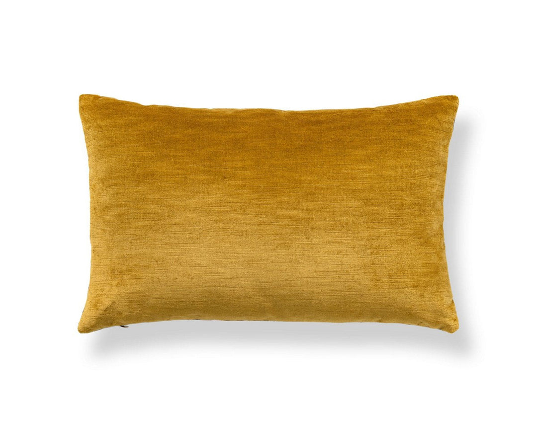 Persia Pillow 14 X 22 - Gilt SCLBDK1627M0009 by Scalamandre Designer Pillow