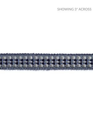 <p>Helena Braid Marina SCV12500009 by Scalamandre Trim</p><p><strong>Required Minimum Quantity Purchase: Fabrics by the yard 1 YARD MINIMUM </p><p>Book: NOVANTA PASSEMENTERIE</p><p>Content: 59% RAYON 41% FIBRANNE</p><p>Origin: CHINA</p><p>Performance: LIGHT DUTY</p><p>Repeat: Horizontal: 0" and Vertical: 0"</p><p>Width: 0.63</p>