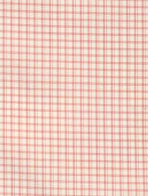 Astor Check Peony SC269830010 by Scalamandre Designer Fabric BELLE JARDIN 50% SILK 50% COTTON INDIA LIGHT DUTY Horizontal: .125" and Vertical: .125" 55 - Swanky Fabrics -