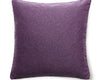 Dapper Flannel Pillow 22 X 22 - Mulberry SCDAPPPILL0010 by Scalamandre Designer Pillow