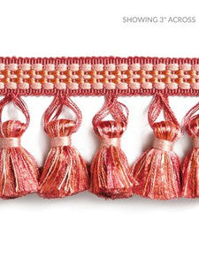 Scalamandre Trim Plaza Tassel Fringe Azalea