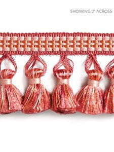 Scalamandre Trim Plaza Tassel Fringe Azalea