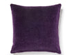 Makalu Mohair Pillow 22 X 22 - Aubergine SCSDDKMAKA0010 by Scalamandre Designer Pillow