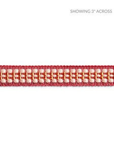 Scalamandre Trim Helena Braid Azalea
