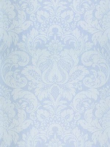 Scalamandre Wallpaper Daphne Canton Blue