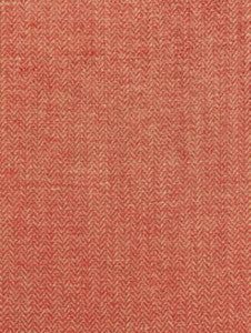 Scalamandre Fabric Oxford Herringbone Weave Rouge