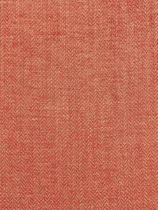 Scalamandre Fabric Oxford Herringbone Weave Rouge