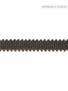 Scalamandre Trim Lancaster Gimp Charcoal