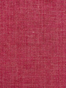 Scalamandre Fabric Oxford Herringbone Weave Fuchsia