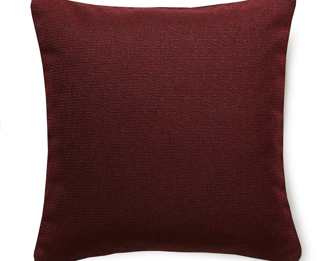 Boss Boucle Pillow 22 X 22 - Crimson SCBOSSPILL0012 by Scalamandre Designer Pillow