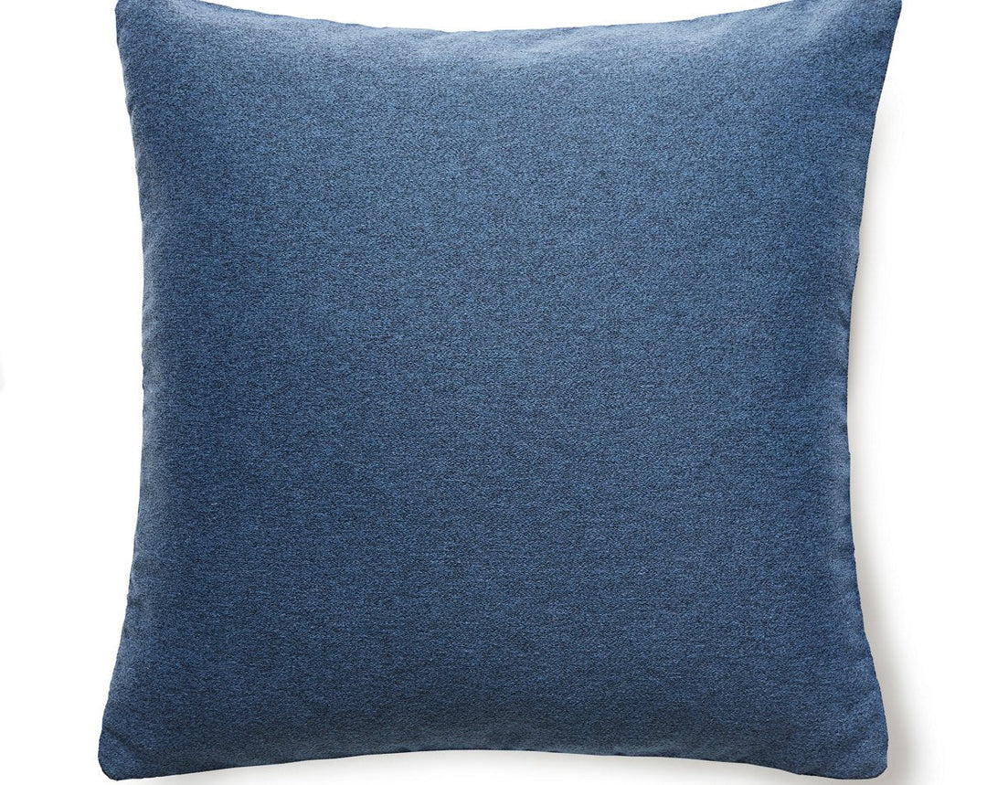 Dapper Flannel Pillow 22 X 22 - Fountain SCDAPPPILL0012 by Scalamandre Designer Pillow