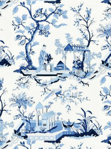 Ch'In Ling Porcelain SCWP812120012 by Scalamandre Designer Wallpaper