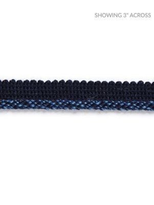 <p>Millstone Twisted Cord Indigo SCC3040013 by Scalamandre Trim</p><p><strong>Required Minimum Quantity Purchase: Fabrics by the yard 1 YARD MINIMUM </p><p>Book: HAMPTONS TRIMMINGS</p><p>Content: 90% VISCOSE 10% ACRYLIC</p><p>Origin: ITALY</p><p>Performance: LIGHT DUTY</p><p>Repeat: Horizontal: and Vertical: </p><p>Width: 0.19</p>