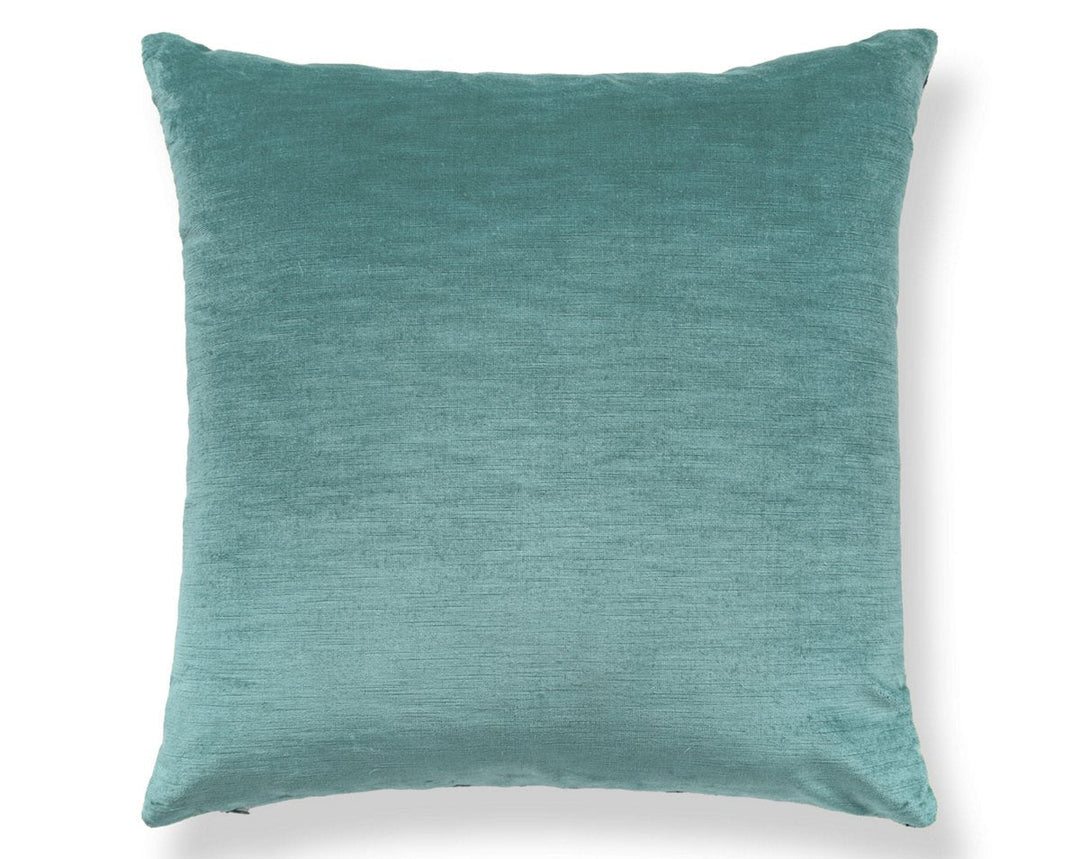 Persia Pillow 22 X 22 - Nordic Blue SCPERSIPILL0013 by Scalamandre Designer Pillow