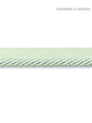 <p>Boulevard Cord Mint Julep SCC3140014 by Scalamandre Trim</p><p><strong>Required Minimum Quantity Purchase: Fabrics by the yard 1 YARD MINIMUM </p><p>Book: NOVANTA PASSEMENTERIE</p><p>Content: 15% POLYESTER 1% ACRYLIC, 48% COTTON 19% RAYON 17% FIBRANNE</p><p>Origin: CHINA</p><p>Performance: LIGHT DUTY</p><p>Repeat: Horizontal: 0" and Vertical: 0"</p><p>Width: 0.25</p>