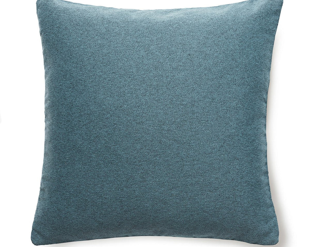 Dapper Flannel Pillow 22 X 22 - Atlantic SCDAPPPILL0014 by Scalamandre Designer Pillow