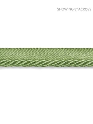 Boulevard Cord Leaf SCC3140016 by Scalamandre Designer Trim NOVANTA PASSEMENTERIE 15% POLYESTER 1% ACRYLIC, 48% COTTON 19% RAYON 17% FIBRANNE CHINA LIGHT DUTY Horizontal: 0" and Vertical: 0" 0.25 - Swanky Fabrics -
