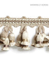 Newport Tassel Fringe Flax SCFT1103M0018 by Scalamandre Trim