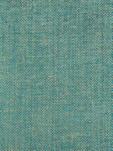 Scalamandre Fabric Oxford Herringbone Weave Turquoise
