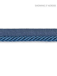 Scalamandre Trim Boulevard Cord Federal Blue