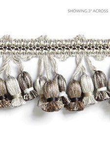 Scalamandre Trim Newport Tassel Fringe French Grey