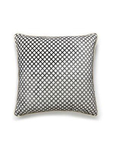 Scalamandre Pillows Pomfret Pillow 22 X 22 - Carbon
