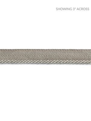 Avenue Cord Stone SCC3150021 by Scalamandre Designer Trim NOVANTA PASSEMENTERIE 16% FIBRANNE 2% ACRYLIC, 38% POLYESTER 26% COTTON 18% RAYON CHINA LIGHT DUTY Horizontal: 0" and Vertical: 0" 0.13 - Swanky Fabrics -
