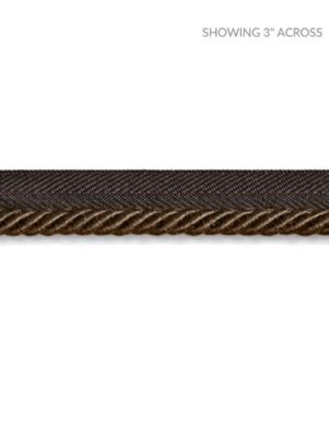 <p>Boulevard Cord Chocolate SCC3140023 by Scalamandre Trim</p><p><strong>Required Minimum Quantity Purchase: Fabrics by the yard 1 YARD MINIMUM </p><p>Book: NOVANTA PASSEMENTERIE</p><p>Content: 15% POLYESTER 1% ACRYLIC, 48% COTTON 19% RAYON 17% FIBRANNE</p><p>Origin: CHINA</p><p>Performance: LIGHT DUTY</p><p>Repeat: Horizontal: 0" and Vertical: 0"</p><p>Width: 0.25</p>