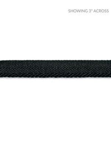 Scalamandre Trim Avenue Cord Noir