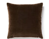 Makalu Mohair Pillow 22 X 22 - Bitter Chocolate SCSDDKMAKA0178 by Scalamandre Designer Pillow