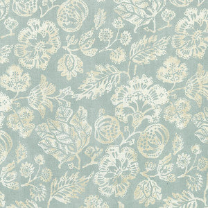 Calais Linen Print/Sky by Scalamandre Fabric