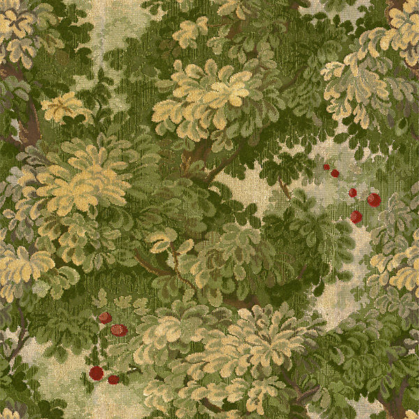 Marly/Forest Greens by Colony Fabric Colony Fabric Marly/Forest GreensFabric COLONY FABRIC 72% LINEN 18% COTTON 10% VISCOSE USA </p><p>Repeat: H: 27.5", V: 25.5" 51" - Fabric Carolina -