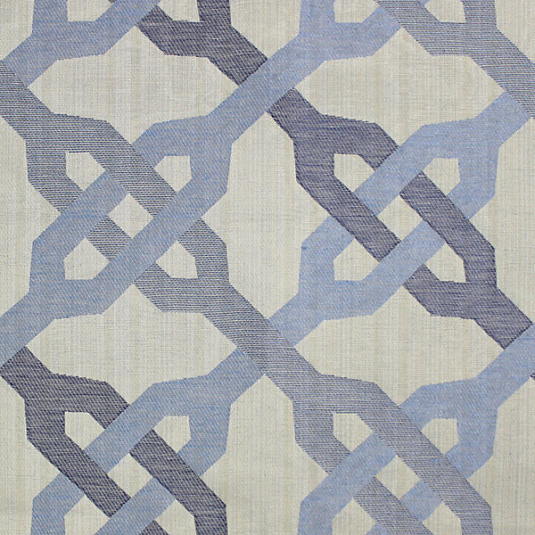 Alexander/Indigo 26976-001 by Scalamandre Fabric BELLE JARDIN 42% COTTON 31% LINEN 27% VISCOSE ITALY MEDIUM DUTY Horizontal: 12.75" and Vertical: 13.5" 55.75" - Fabric Carolina -