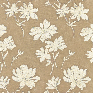 Flore Batik/Flax Sc 000127082 by Scalamandre
 Fabric