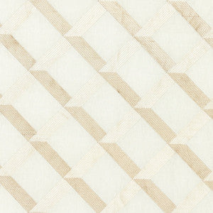Lattice Embroidery/Alabaster Sc 000127090 by Scalamandre
 Fabric