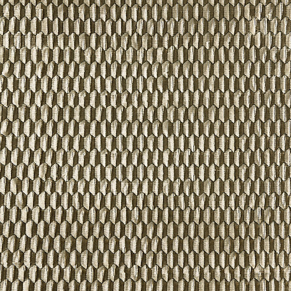 Allegra Velvet/Fawn 27184-001 by Scalamandre Designer Fabric STOCKED AT 72% VISCOSE;25% COTTON;3% ACRYLIC INDIA HEAVY DUTY Horizontal: .875" and Vertical: 2" 50.75" - Swanky Fabrics -