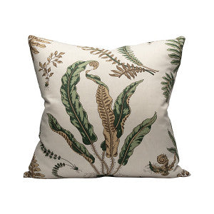 Elsie De Wolfe Pillow/Greens On Off-White Sc 0001Elsiepill by The House of Scalamandre
 Pillow