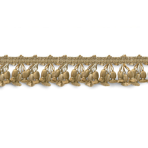 Newport Tassel Fringe/White, Fawn, Taupe FT1103-001 by Scalamandre Trim Trim SCALAMANDRE WAREHOUSE 100% SILK CHINA LIGHT DUTY Horizontal: and Vertical: 2" - Fabric Carolina -