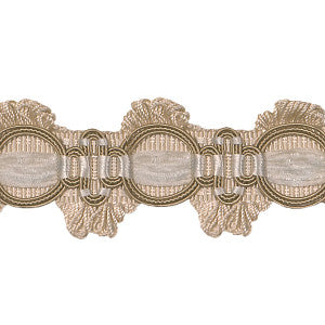 Winter Palace Braid/White, Cream, Beige Sc 0001V1116 by Scalamandre
 Trim