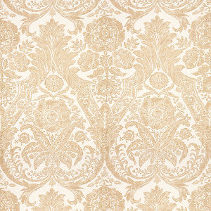 Luciana Damask Print/Sand Sc 0001Wp88354 by Scalamandre
 Wallpaper
