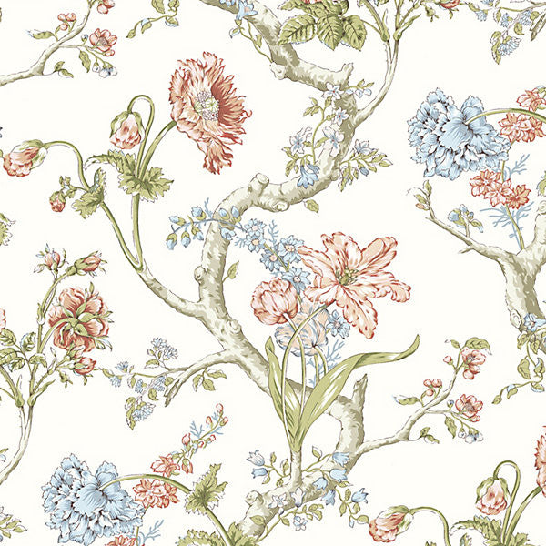 Andrew Jackson Floral Countryside by Scalamandre
 Wallcovering Scalamandre
 Wallcovering Andrew Jackson Floral CountrysideWallcovering UNITED KINGDOM </p><p>Repeat: H: 36", V: 18" 54" - Fabric Carolina -