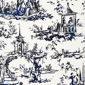 Summer Palace/Porcelain Sc 000216561 by Scalamandre
 Fabric