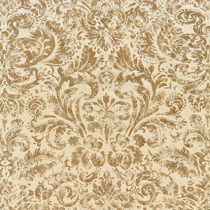 Palladio Velvet Damask Burnished Gold by Scalamandre
 Fabric